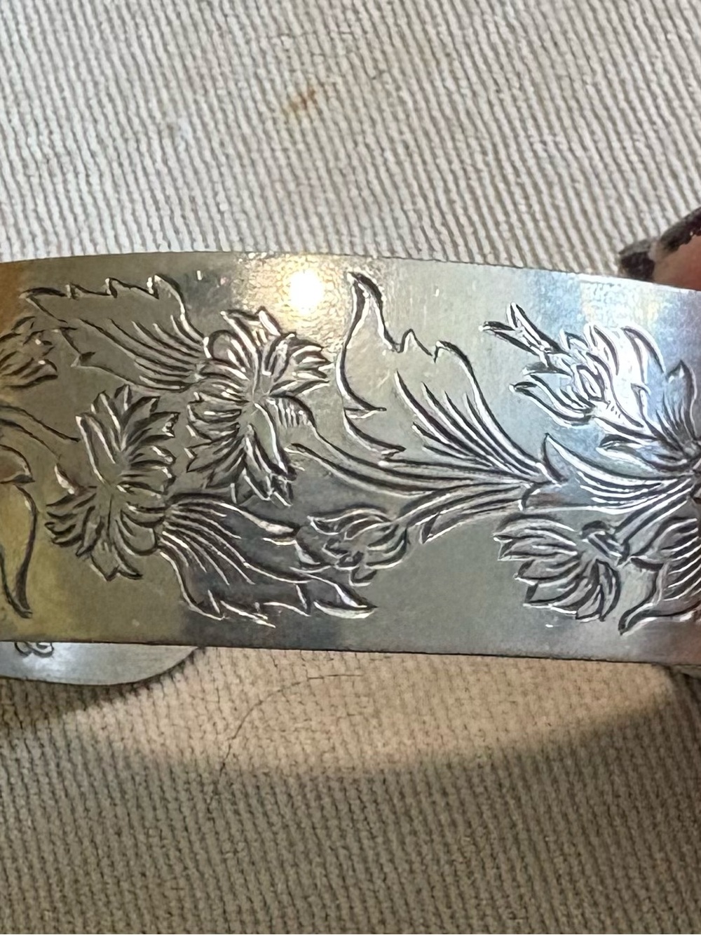 Kirk Stieff cuff bracelet